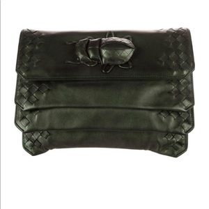 Bottega Veneta Leather Clutch